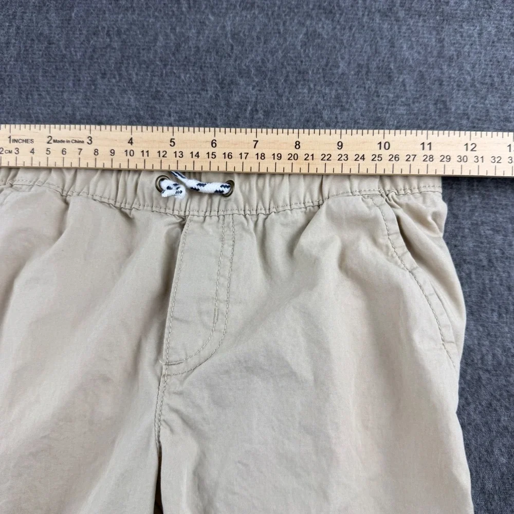 Carter's Jogger Pants Kids‎ Size 6 Tan Elastic Waist Cotton Utility Chinos